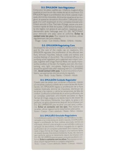 Ds Emulsion Corporal-Capilar Piel Escamada 40Ml. de Uriage