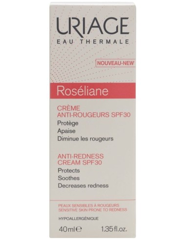 Roseliane Crema Antirojeces Spf30+ 40 Mililitros Uriage