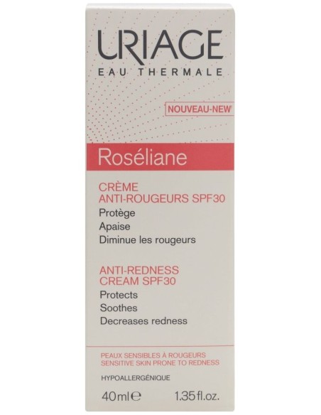 Roseliane Crema Antirojeces Spf30+ 40 Mililitros Uriage
