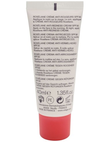 Roseliane Crema Antirojeces Spf30+ 40 Mililitros Uriage