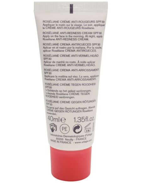 Roseliane Crema Antirojeces Spf30+ 40 Mililitros Uriage