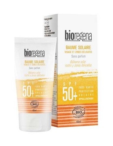 Balsamo Solar Rostro Y Zonas Delic. Spf50+ 40M Bio de Bioregena