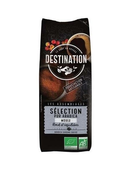 Cafe Molido Seleccion 100% Arabica  Bio 250Gr. de Destination