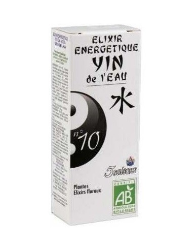 Elixir Nº10 Yin Del Agua  Eco 50Ml de 5 Saisons