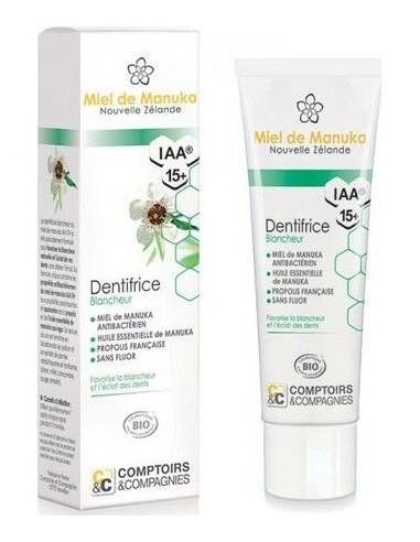 Dentifrico Blanqueante Miel Manuka Iaa15+ 75Ml. de Comptoirs & Compagnies