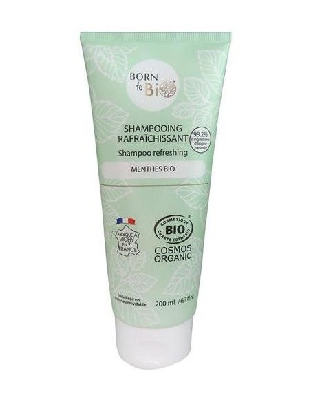 Champu Refrescante Cabello Graso 200Ml. Bio de Born To Bio