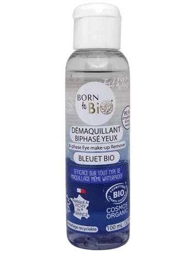 Desmaquillador Bifasico Agua Flora Arandano 100Ml. Bio de Born To Bio