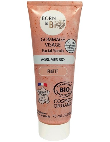Exfoliante Facial Piel Grasa 75Ml. Bio de Born To Bio