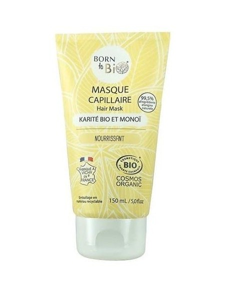 Mascarilla Capilar Karite Y Monoi 150Ml. Bio de Born To Bio