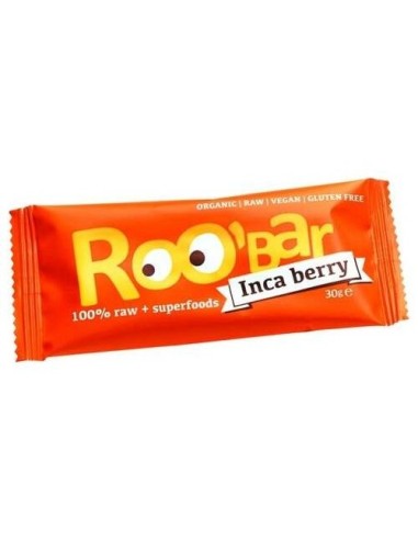 Barritas Con Inca Berry Y Naranja Bio 20 x 30 g  de Roo´Bar