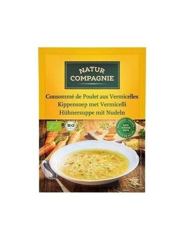 Sopa De Pollo Con Fideos 12Sbrsx40Gr. de Natur Companier