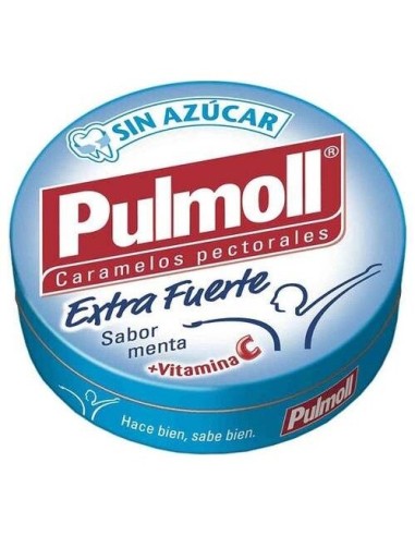 Pulmoll Cajita Extra Fuerte Sin Azúcar 45Gr de Pulmoll