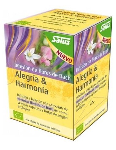 Infusion Flores Bach Alegria Y Harmonia 15Sbrs. de Salus