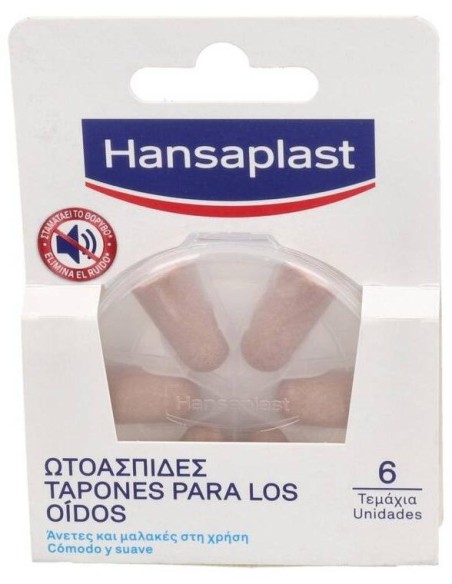 Hansaplast Earplugs 6Un de Hansaplast