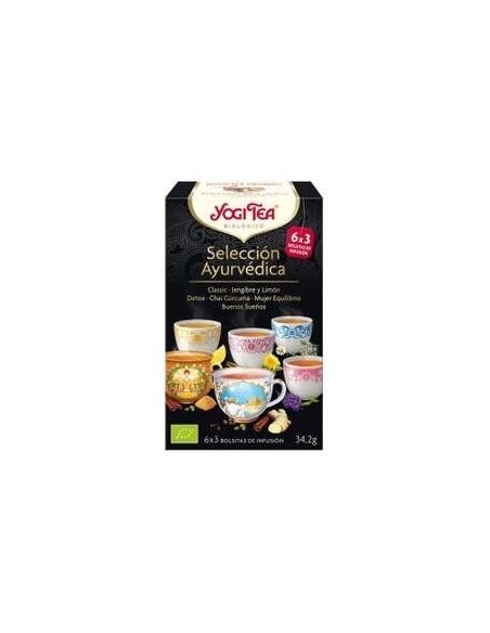 Yogi Tea Seleccion 6Sabores X 3Bolsas De Infusion de Yogi Tea