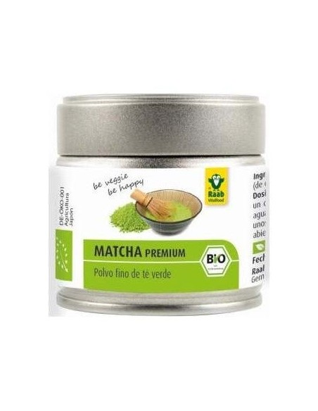 Matcha Te Verde Premium Polvo 30Gr. Bio Sg Vegan de Raab Vitalfood
