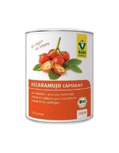 Escaramujo cápsulas 860mg, bote 150 ud de Raab Vitalfood