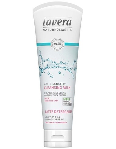 Leche Limpiadora 2En1 Aloe + Karite 125Ml. Bio de Lavera
