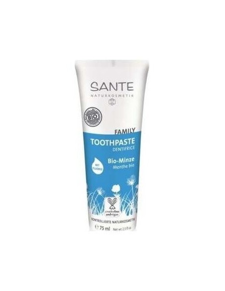 Dentifrico Menta Con Fluor 75Ml. de Sante Naturkosmetik