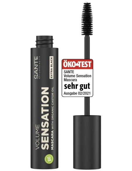 Mascara De Pestañas Sensation 01 Black 12Ml. de Sante Naturkosmetik