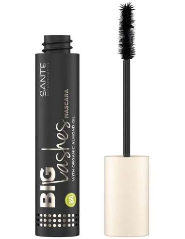 Mascara De Pestañas Big Lashes 01 Black 10Ml. de Sante Naturkosmetik