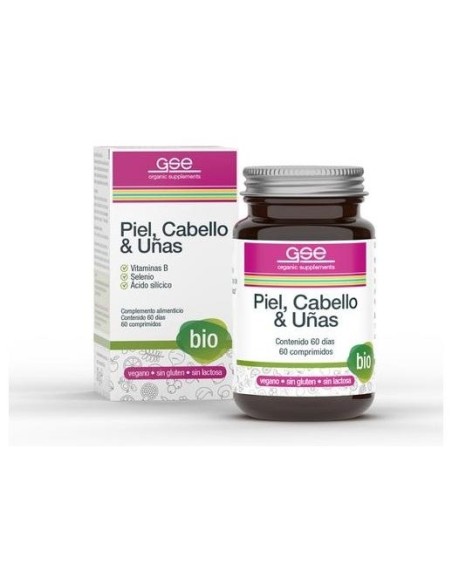 Cabello Piel Y Uñas 60Comp. Bio Vegan de Gse