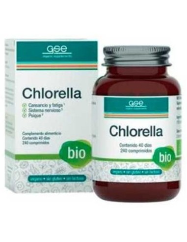 Chlorella 240Comp. Bio Vegan de Gse