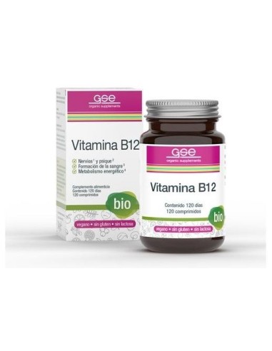 Vitamina B 12 Bio de Gse Organic Supplements