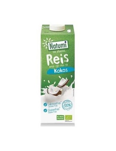 Bebida Vegetal De Arroz Y Coco 1Lt. Bio Sg Vegan de Natumi