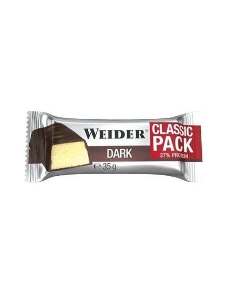Weider Bar Chocolate Negro-Platano 24Uds. de Weider