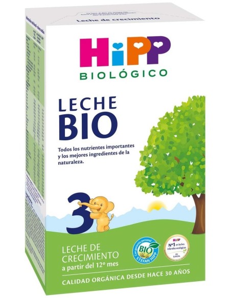Leche 3 Crecimiento 500Gr. Bio de Hipp