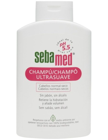 Champu Ultra Suave Cabello Normal-Seco 400Ml. de Sebamed