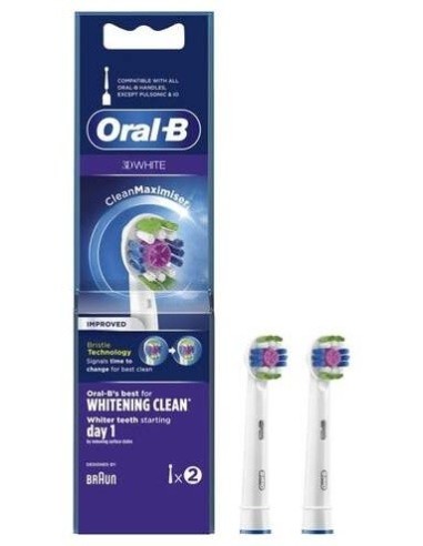 Oral-B Recambio Cepillo Elec 3D White 2 Un de Oral-B