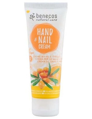 Crema de manos Espino Amarillo y Naranja, 100ml** de Benecos