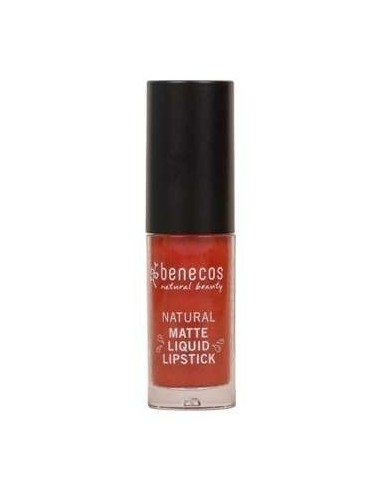 Barra Mate de Labios Líquida Trust in Rust, 5ml de Benecos