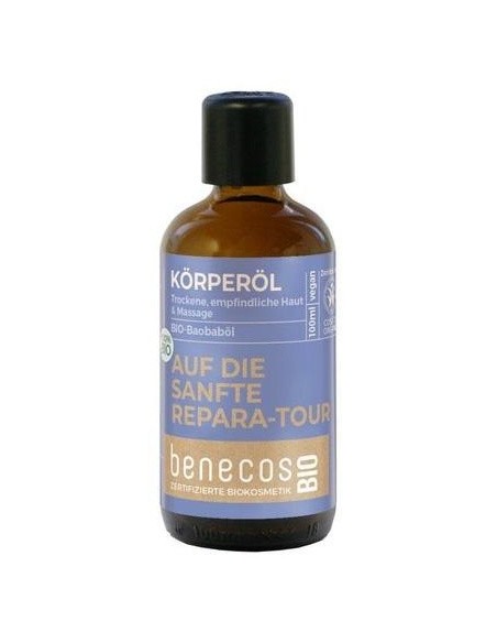 Aceite Corporal Piel Sensible Baobab 100M Bio de Benecos