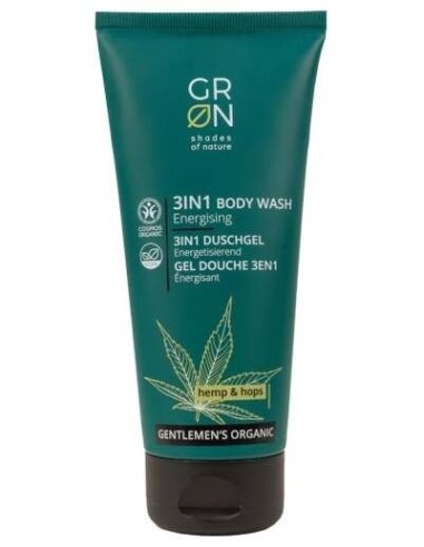 Body Wash 3in1 Cáñamo y Lúpulo,200ml Hombre de Grn