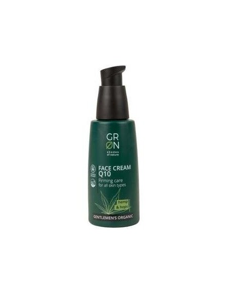 Crema Facial Hombre Q10 Cáñamo y Flor Lúpulo,50ml  Hombre de Grn