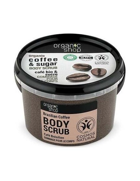 Exfoliante Corporal Suavizante Cafe 250Ml. de Organic Shop