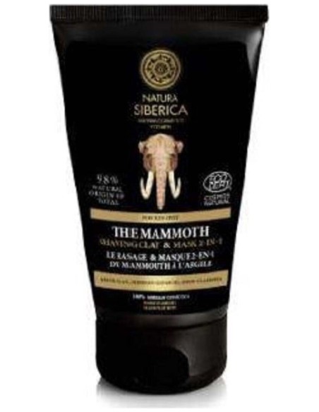 Mammoth Men Afeitado Y Mascarilla 2 En 1 150Ml. de Natura Siberica