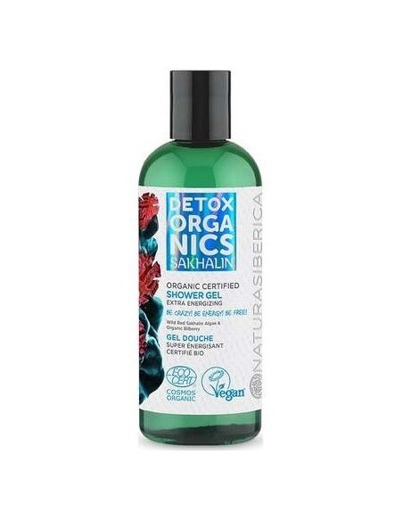 Detox Gel De Ducha Extraenergizante 260Ml. Eco de Natura Siberica