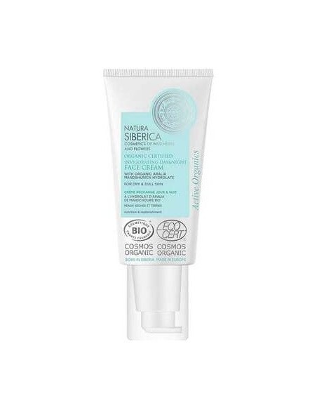 Crema Facial Dia-Noche Vigorizante Piel Seca 50Ml. de Natura Siberica