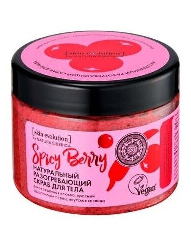 Skin Evolution Spicy Berry Exfoliante Corp. 300Ml. de Natura Siberica