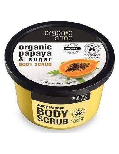 Exfoliante Corporal Renovador Papaya 250Ml. de Organic Shop
