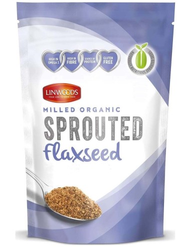 Semillas Germinadas de Lino Molido, Bio de Linwoods