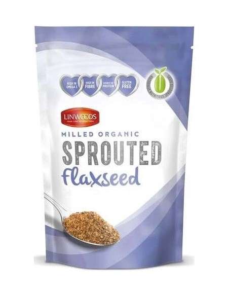 Semillas De Lino Germinadas Molidas 200Gr. Bio de Linwoods