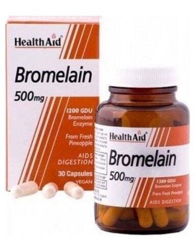 Bromelina 30Cap. de Health Aid