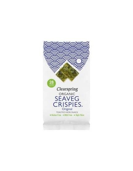 Alga Snack Nori Bio 4 g de Clearspring