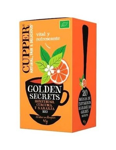 Golden Secrets Infusion 20Bolsitas. Bio de Cupper