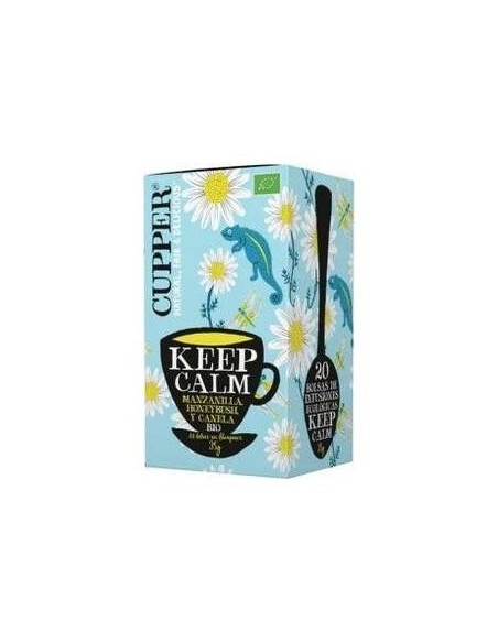 Keep Calm Infusion 20Bolsitas. Bio de Cupper